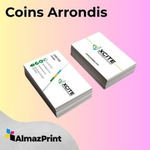 Carte de Visite Coins Arrondis